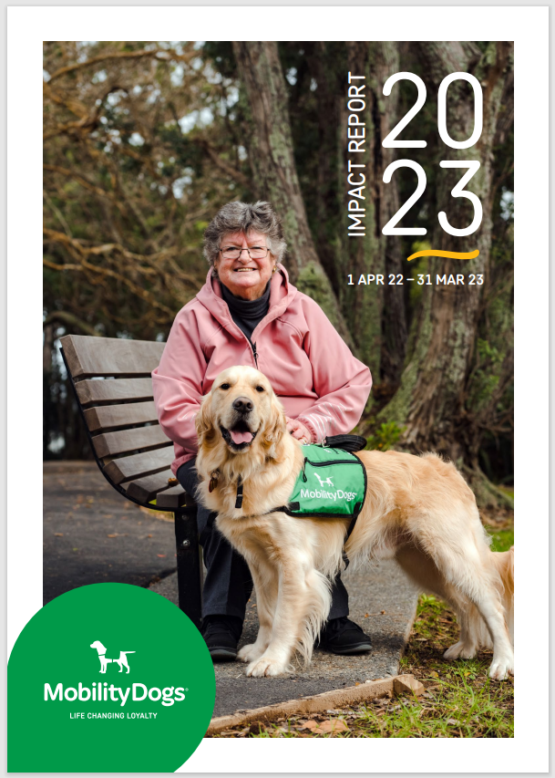 Mobility Dogs Impact Report Cover Page